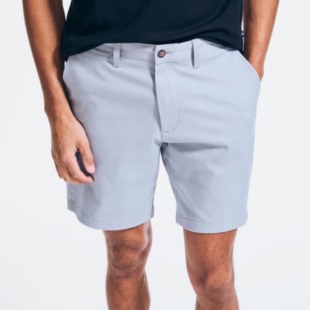 Nautica Classic Fit Stretch Deck Shorts NWT [AA179]